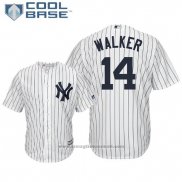 Maglia Baseball Uomo New York Yankees Neil Walker Cool Base Home Bianco