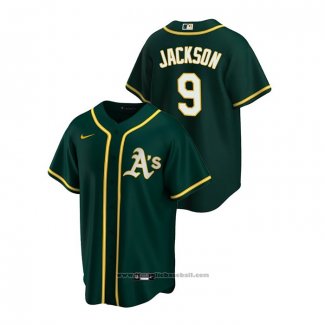 Maglia Baseball Uomo Oakland Athletics Reggie Jackson Alternato Replica Verde