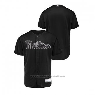 Maglia Baseball Uomo Philadelphia Phillies 2019 Players Weekend Autentico Nero