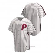 Maglia Baseball Uomo Philadelphia Phillies Cooperstown Collection Bianco