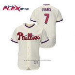 Maglia Baseball Uomo Philadelphia Phillies Maikel Franco Flex Base Crema