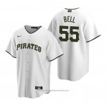 Maglia Baseball Uomo Pittsburgh Pirates Josh Bell Alternato Replica Bianco