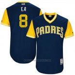 Maglia Baseball Uomo San Diego Padres 2017 Little League World Series Erick Aybar Blu