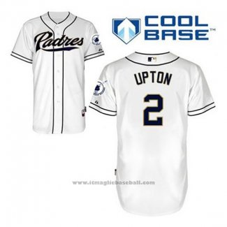 Maglia Baseball Uomo San Diego Padres B.j. Upton 2 Blu Alternato Cool Base