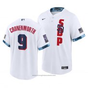 Maglia Baseball Uomo San Diego Padres Jake Cronenworth 2021 All Star Replica Bianco