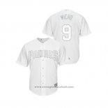 Maglia Baseball Uomo San Diego Padres Luis Urias 2019 Players Weekend Replica Bianco