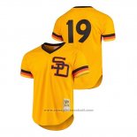 Maglia Baseball Uomo San Diego Padres Tony Gwynn Cooperstown Collection Mesh Batting Practice Arancione