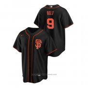 Maglia Baseball Uomo San Francisco Giants Brandon Belt Replica Alternato Nero