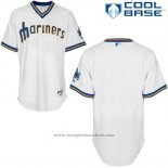 Maglia Baseball Uomo Seattle Mariners Bianco Cool Base