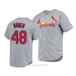 Maglia Baseball Uomo St. Louis Cardinals J.a. Happ Cooperstown Collection Road Blu