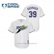 Maglia Baseball Uomo Tampa Bay Rays Kevin Kiermaier Turn Back The Clock Cool Base Bianco