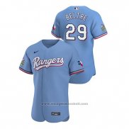 Maglia Baseball Uomo Texas Rangers Adrian Beltre Autentico 2020 Alternato Blu
