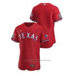Maglia Baseball Uomo Texas Rangers Autentico 2020 Alternato Rosso