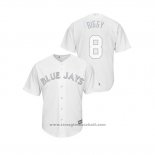 Maglia Baseball Uomo Toronto Blue Jays Cavan Biggio 2019 Players Weekend Replica Bianco