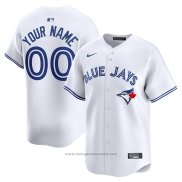 Maglia Baseball Uomo Toronto Blue Jays Home Limited Personalizzate Bianco