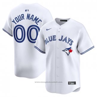 Maglia Baseball Uomo Toronto Blue Jays Home Limited Personalizzate Bianco