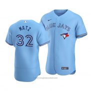Maglia Baseball Uomo Toronto Blue Jays Jays Steven Matz Autentico Alternato Blu