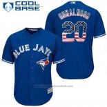 Maglia Baseball Uomo Toronto Blue Jays Josh Donaldson Cool Base