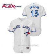 Maglia Baseball Uomo Toronto Blue Jays Randal Grichuk Autentico Flex Base Bianco