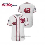 Maglia Baseball Uomo Washington Nationals 2019 Jackie Robinson Day Flex Base Bianco