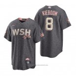 Maglia Baseball Uomo Washington Nationals Carter Kieboom 2022 City Connect Replica Grigio