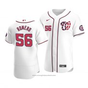 Maglia Baseball Uomo Washington Nationals Seth Romero Autentico Alternato Bianco