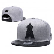 Cappellino Los Angeles Angels 9FIFTY Snapback Grigio Nero