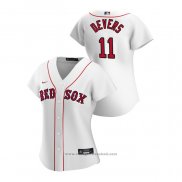 Maglia Baseball Donna Boston Red Sox Rafael Devers 2020 Replica Home Bianco