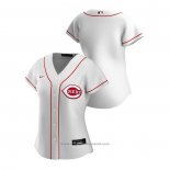 Maglia Baseball Donna Cincinnati Reds Replica 2020 Home Bianco