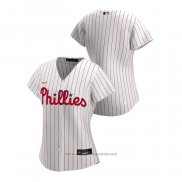 Maglia Baseball Donna Philadelphia Phillies Replica 2020 Home Bianco