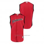 Maglia Baseball Uomo 2019 All Star American League Futures Game Rosso