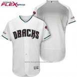 Maglia Baseball Uomo Arizona Diamondbacks 2017 Postseason Bianco Flex Base