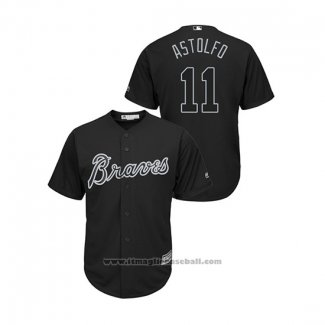 Maglia Baseball Uomo Atlanta Braves Ender Inciarte 2019 Players Weekend Astolfo Replica Nero