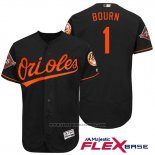 Maglia Baseball Uomo Baltimore Orioles J.j. Hardy 25 Aniversario Flex Base Nero