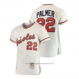 Maglia Baseball Uomo Baltimore Orioles Jim Palmer Cooperstown Collezione Autentico Cream