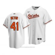 Maglia Baseball Uomo Baltimore Orioles Tyler Nevin Replica Bianco