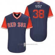 Maglia Baseball Uomo Boston Red Sox 2017 Little League World Series Doug Fister Blu