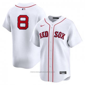 Maglia Baseball Uomo Boston Red Sox Carl Yastrzemski Home Limited Bianco