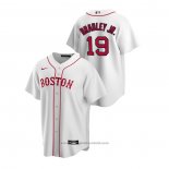 Maglia Baseball Uomo Boston Red Sox Jackie Bradley Jr. Replica Alternato Bianco
