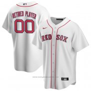 Maglia Baseball Uomo Boston Red Sox Primera Pick-A-player Retired Roster Replica Bianco