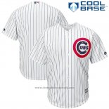 Maglia Baseball Uomo Chicago Cubs 2017 Stelle e Strisce Bianco Cool Base