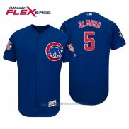 Maglia Baseball Uomo Chicago Cubs Albert Almora Jr Flex Base Allenamento Primaverile 2019 Blu