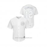 Maglia Baseball Uomo Chicago Cubs Kyle Schwarber 2019 Players Weekend Schwarbs Replica Bianco