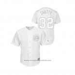 Maglia Baseball Uomo Chicago Cubs Tyler Chatwood 2019 Players Weekend Chatty Replica Bianco
