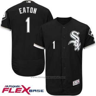 Maglia Baseball Uomo Chicago White Sox 1 Adam Eaton Flex Base Giocatore