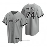 Maglia Baseball Uomo Chicago White Sox Eloy Jimenez Replica Grigio