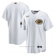 Maglia Baseball Uomo Cincinnati Reds 2022 All Star Replica Bianco