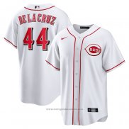 Maglia Baseball Uomo Cincinnati Reds Elly de La Cruz Home Replica Bianco