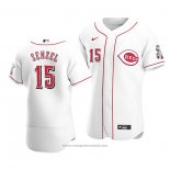 Maglia Baseball Uomo Cincinnati Reds Nick Senzel Autentico Primera Bianco