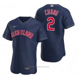 Maglia Baseball Uomo Cleveland Guardians Yu Chang Autentico Alternato Blu